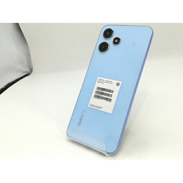 【中古】Xiaomi SoftBank 【SIMフリー】 Redmi 12 5G 4GB 128GB スカイブルー A401XM【浜松駅前】保証期間1ヶ月【ランクA】