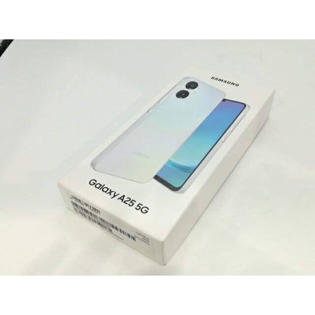 【未使用】SAMSUNG UQmobile 【SIMフリー】 Galaxy A25 5G ライトブルー 4GB 64GB SCG33【浜松駅前】保証期間3ヶ月