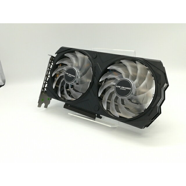 【中古】玄人志向 GALAKURO GAMING GG-RTX4060Ti-E16GB/EX/DF RTX4060Ti/16GB(GDDR6)【浜松駅前】保証期間1週間