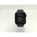 【中古】Apple Apple Watch Series8 45mm Cellular ミッドナイトアルミニウムケース/ミッドナイトスポーツバンド MNK43J...