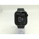 【中古】Apple Apple Watch Series10 46mm Cellular スレートチタニウムケース/ブラックスポーツバンド (M/L) MWYE...