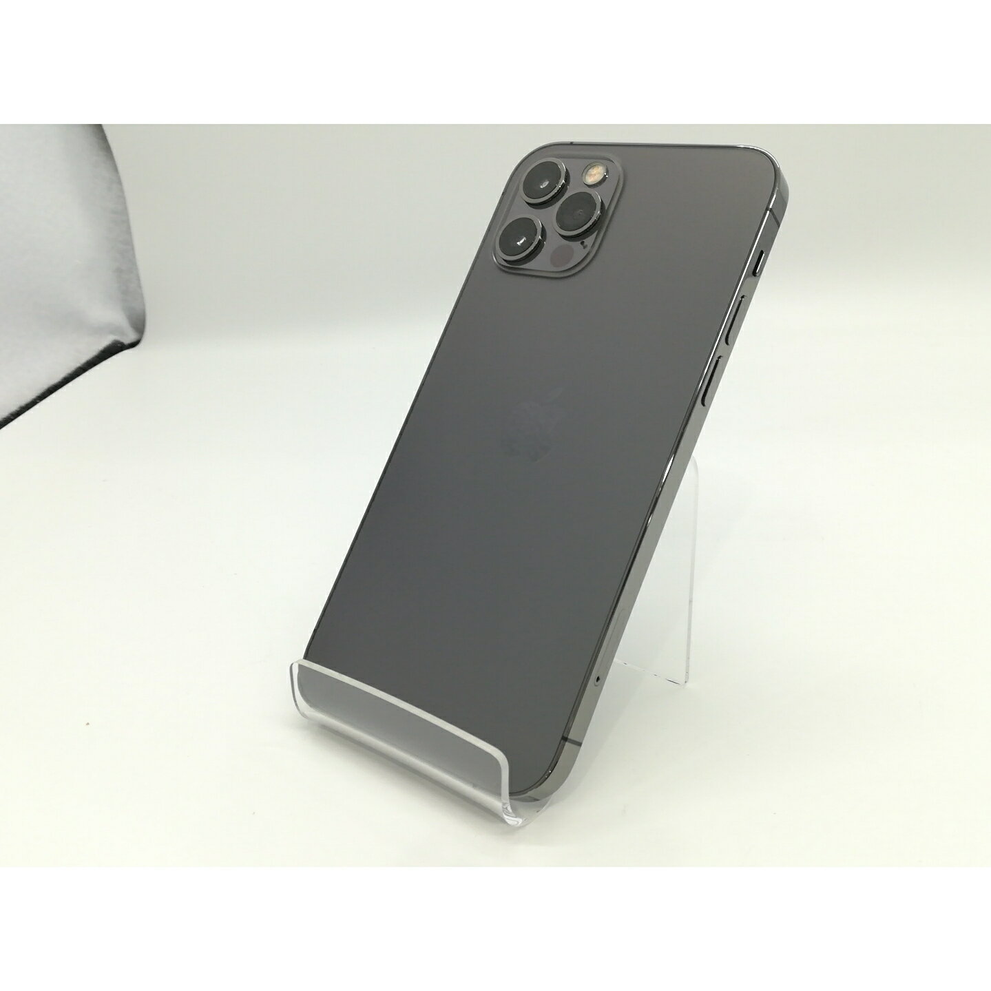 【中古】Apple docomo 【SIMロック解除済み】 iPhone 12 Pro 128GB グラファイト MGM53J/A【浜松駅前】保証期間1ヶ月【ランクC】