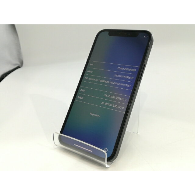 【中古】Apple 国内版 【SIMフリー】 iPhone 12 mini 128GB ブラック MGDJ3J/A【浜松駅前】保証期間1ヶ月【ランクB】