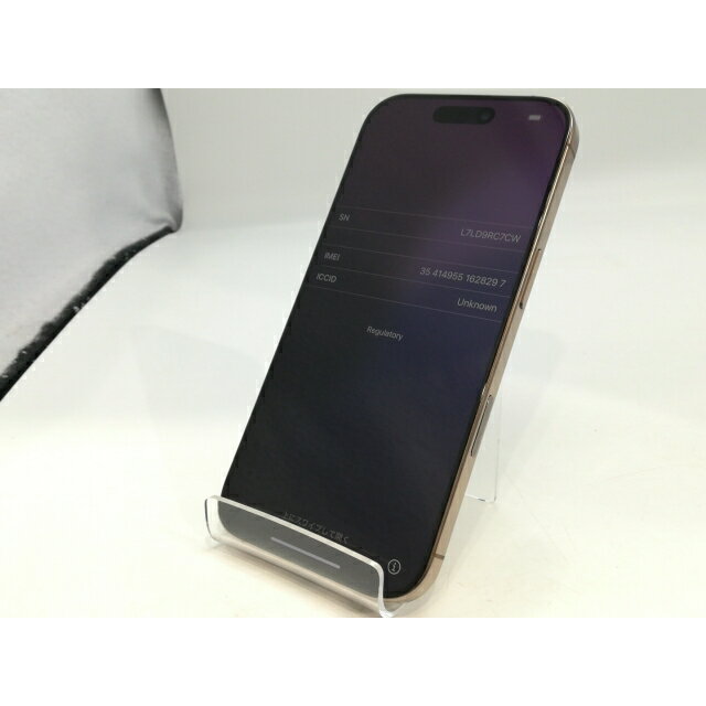 【中古】Apple 国内版 【SIMフリー】 iPhone 16 Pro 512GB デザートチタニウム MYN63J/A【浜松駅前】保証期間1ヶ月【ランクA】