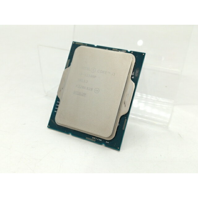 【中古】Intel Core i3-12100F(3.3GHz) Box LGA1700/4C(P:4C/E:0C)/8T/L3 12M/PBP58W【浜松駅前】保証期間1週間