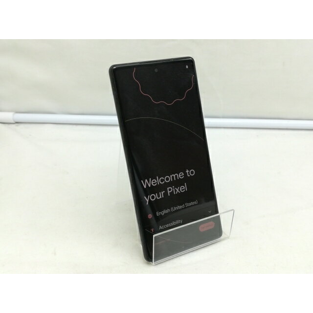 【中古】Google 国内版 【SIMフリー】 Pixel 6 ストーミーブラック 8GB 128GB GR1YH【DS秋葉】保証期間1ヶ月【ランクB】