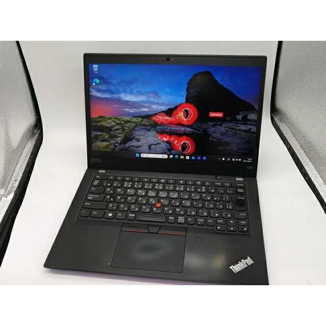 【中古】Lenovo ThinkPad X390 20Q00003JP ブラック【i5-8265U 8G 256G(SSD) WiFi 13LCD(1366x768)】【DS秋葉】保証期間1ヶ月【ランクC】