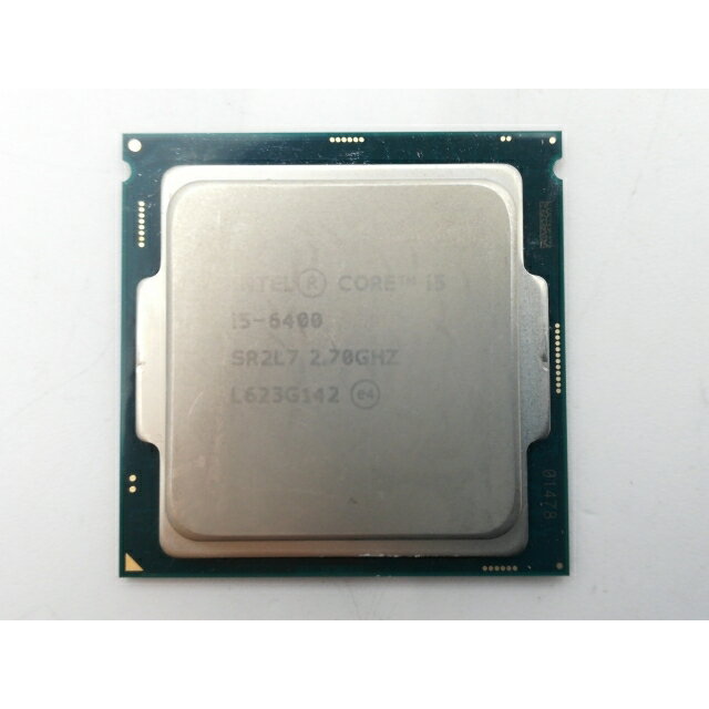 【中古】Intel Core i5-6400 (2.7GHz/TB:3.3GHz