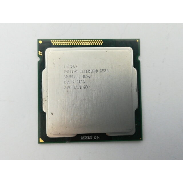 【中古】Intel Celeron G530 (2.4GHz) bulk LGA1155/2C/2T/L3 2M/HD Graphics/TDP65W【DS秋葉】保証期..