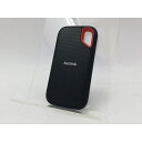 【中古】SanDisk 【ポータブルSSD】エクストリーム SDSSDE61-1T00-GH25 ブラック 【1TB】 USB3.2(Gen2)/(2021)【大阪本店】保証期間1週間