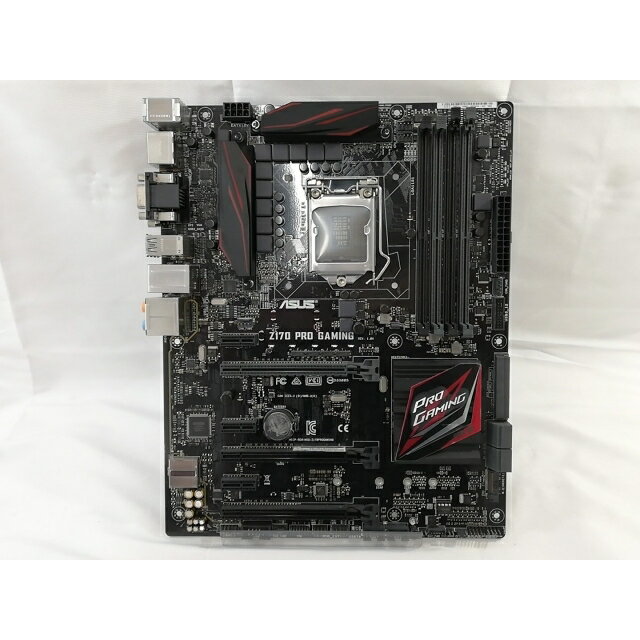 【中古】ASUS Z170 PRO GAMING Z170/LGA1151(DDR4)/M.2/SATA Express/USB 3.1(Type-A,C)/ATX【大阪本店】保証期間1週間