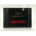 【中古】SanDisk SDSSDHII-240G-J25 240GB/SSD/6GbpsSATA【大阪本店】保証期間1週間