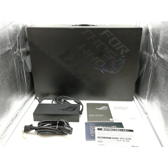 【中古】ASUS ROG Strix SCAR 17 G733PY G733PY-R9R4090 オフブラック 【R9 7945HX 32G 1T(SSD) RTX4090(M) 2.5GbE WiFi 17LCD(2560x1440/240Hz) Win11H】【大阪本店】保証期間1ヶ月【ランクA】