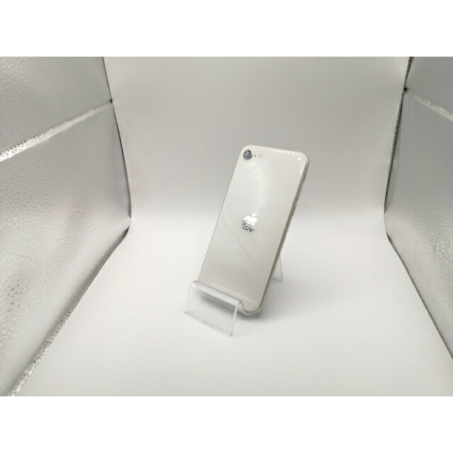 【中古】Apple au 【SIMフリー】 iPhone SE（第3世代） 64GB スターライト MMYD3J/A【大阪本店】保証期間1ヶ月【ランクB】