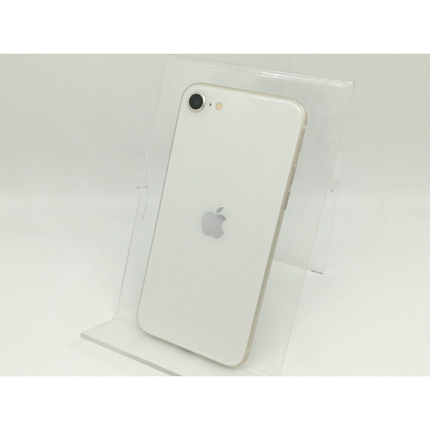 【中古】Apple SoftBank 【SIMフリー】 iPhone SE(第3世代) 128GB スターライト MMYG3J/A【新宿2】保証期間1ヶ月【ランクA】