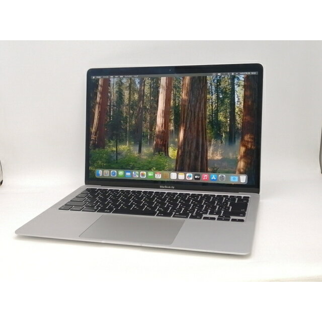 【中古】Apple MacBook Air 13インチ M1(CPU:8C/GPU:7C) 8GB/256GB シルバー MGN93J/A (M1・2020)【新宿2】保証期間1ヶ月【ランクB】