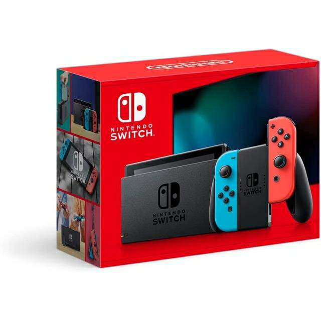 【未使用】Nintendo Switch 本体 Joy-Con(L) ネオンブルー/(R) ネオンレッド HAD-S-KABAH 【2022年11月】【吉祥寺南口】保証期間3ヶ月