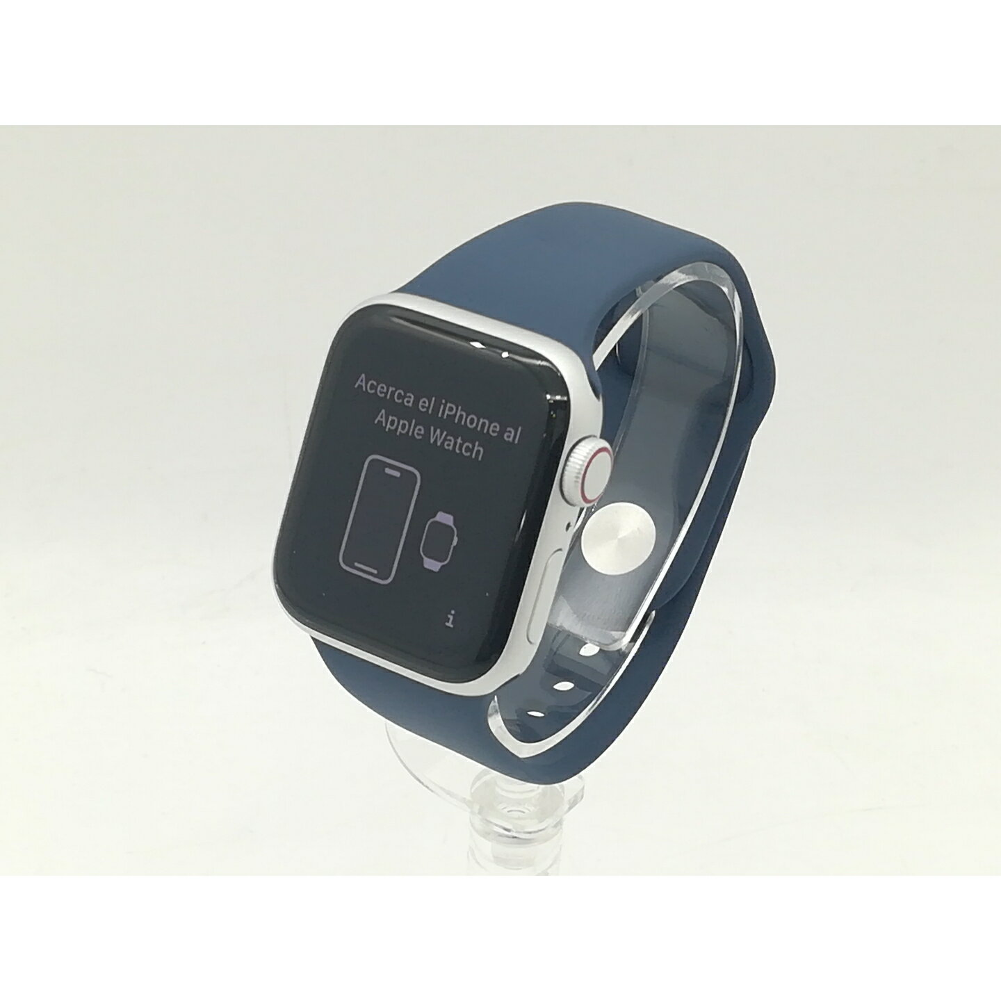 【中古】Apple Apple Watch SE2 40mm Cellular シルバーアルミニウムケース/ストームブルースポーツバンド(S/M) MRGJ3J/A【吉祥寺南口】保証期間1ヶ月【ランクA】
