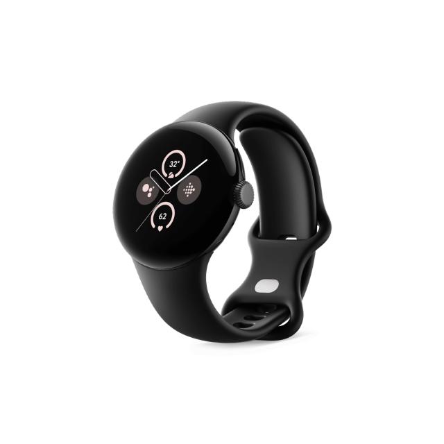 グーグル ピクセルウォッチ スマートウォッチ メンズ 【未使用】Google Pixel Watch2 Bluetooth/Wi-Fiモデル MatteBlackアルミケース/Obsidianアクティブバンド【吉祥寺南口】保証期間3ヶ月