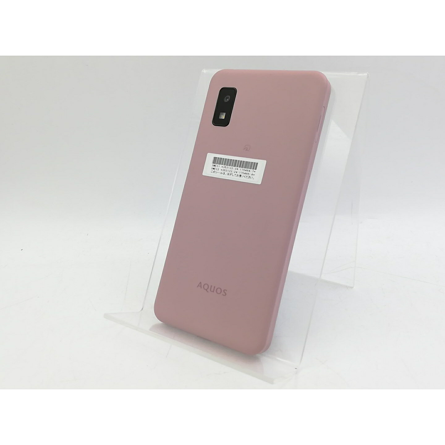 【中古】SHARP ymobile 【SIMフリー】 AQUOS wish3 ピンク 4GB 64GB A302SH【大宮東口】保証期間1ヶ月【ランクA】