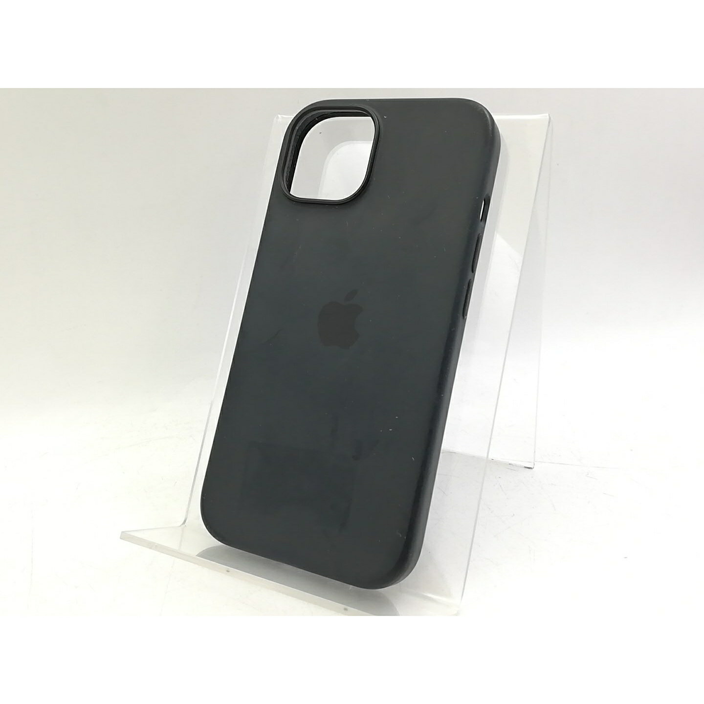 【中古】Apple MagSafe対応iPhone 15シリコーンケース ブラック MT0J3FE/A【大宮東口】保証期間1週間