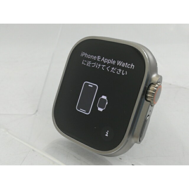 【中古】Apple Apple Watch Ultra2 49mm Cellular チタニウムケース/ブルーアルパインループ(L) MREQ3J/A【大宮東口】保証期間1ヶ月【ランクA】