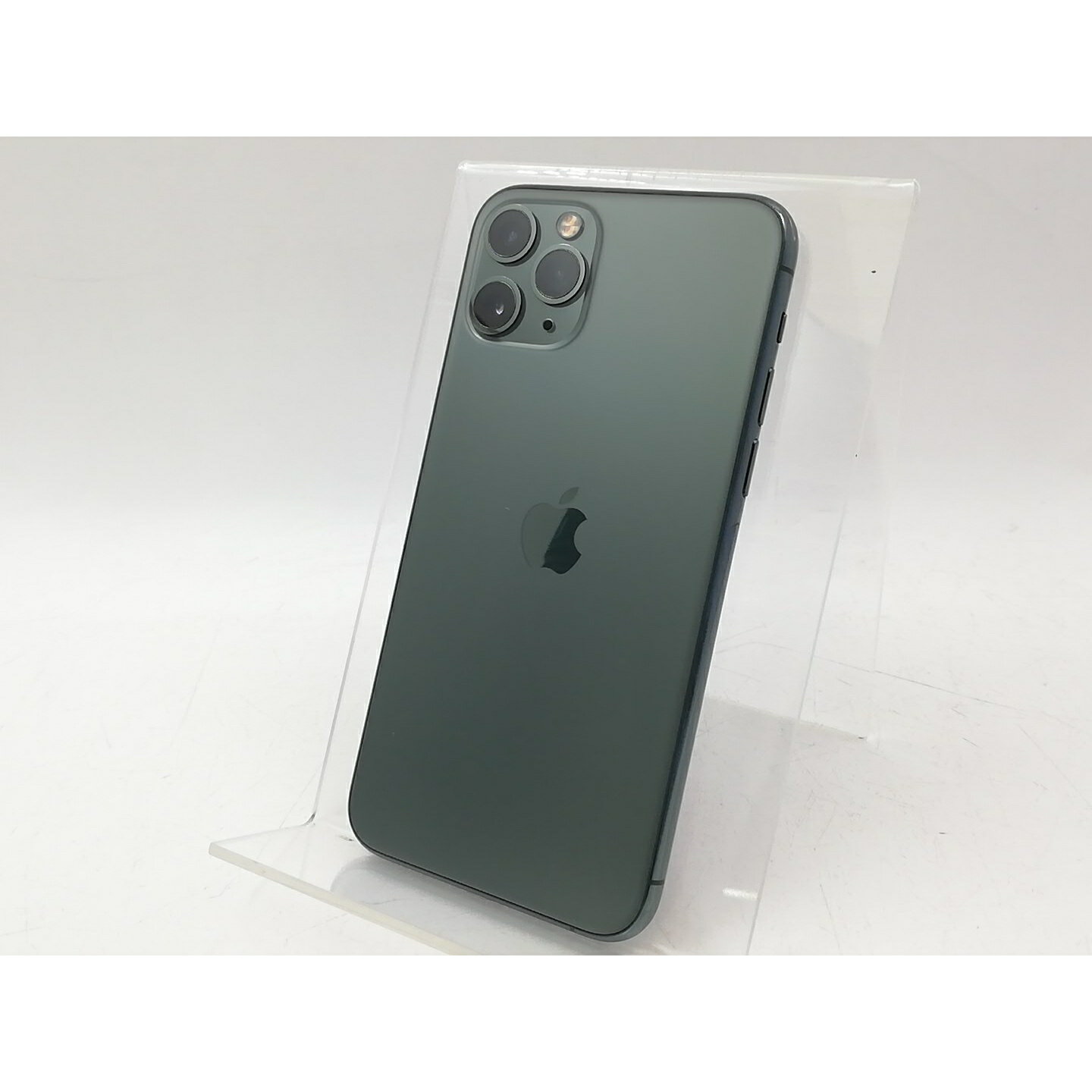 【中古】Apple au 【SIMロック解除済み】 iPhone 11 Pro 64GB ミッドナイトグリーン MWC62J/A【大宮東口】保証期間1ヶ月【ランクB】