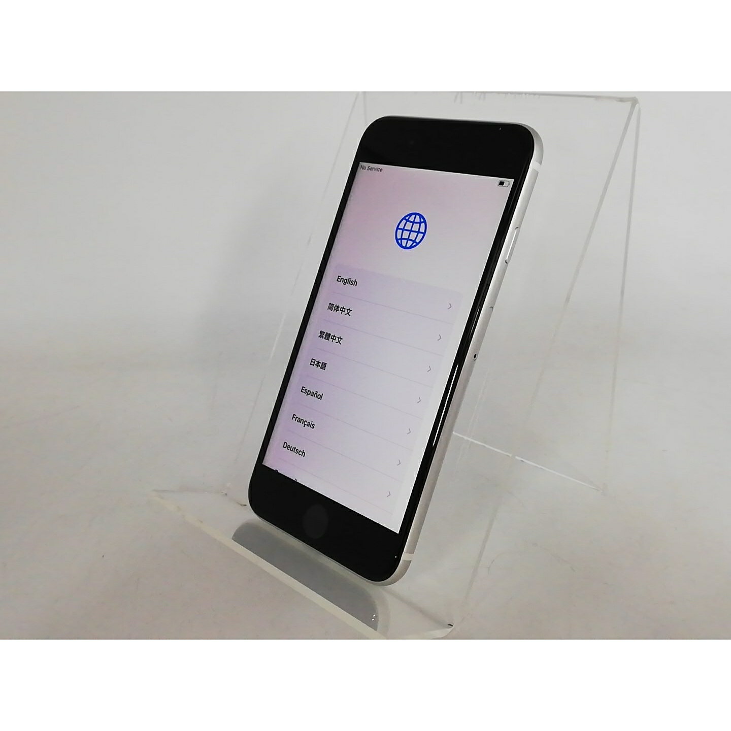 【中古】Apple au 【SIMロック解除済み】 iPhone SE（第2世代） 128GB ホワイト MXD12J/A【大宮東口】保証期間1ヶ月【ランクB】