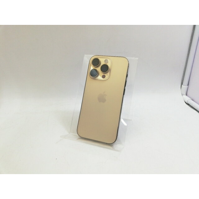 【中古】Apple 国内版 【SIMフリー】 iPhone 14 Pro 256GB ゴールド MQ173J/A【大宮東口】保証期間1ヶ月【ランクC】