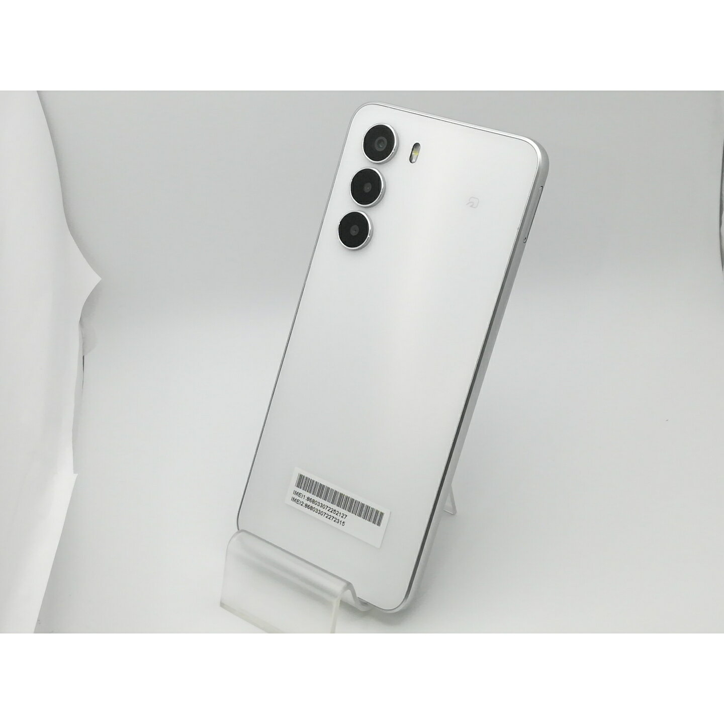【中古】ZTE ymobile 【SIMフリー】 nubia S 5G 4GB 128GB ホワイト A403ZT【新橋烏森通り】保証期間1ヶ月【ランクA】