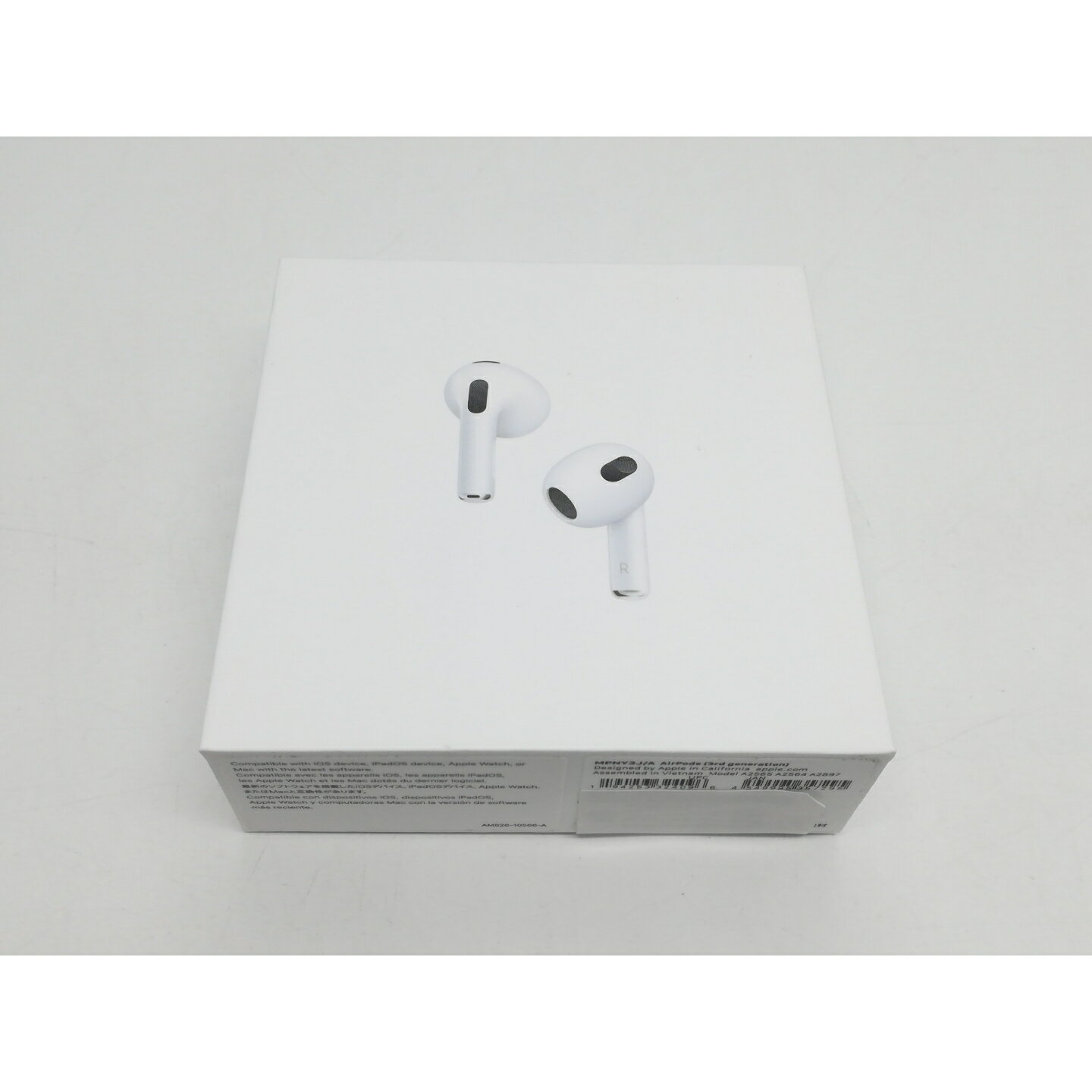 【未使用】Apple AirPods（第3世代） Lightning充電ケース MPNY3J/A【新橋烏森通り】保証期間1週間