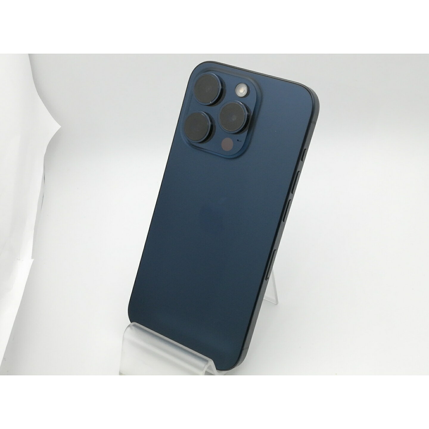【中古】Apple 国内版 【SIMフリー】 iPhone 15 Pro 256GB ブルーチタニウム MTUG3J/A【新橋烏森通り】保証期間1ヶ月【ランクB】