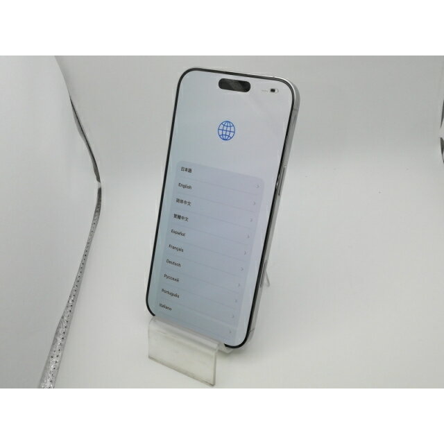 【中古】Apple 国内版 【SIMフリー】 iPhone 16 Pro Max 256GB ホワイトチタニウム MYWH3J/A【新橋烏森通り】保証期間1ヶ月【ランクA】