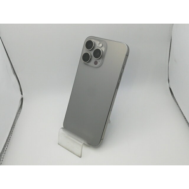 【中古】Apple 国内版 【SIMフリー】 iPhone 15 Pro Max 1TB ナチュラルチタニウム MU713J/A【新橋烏森通り】保証期間1ヶ月【ランクA】