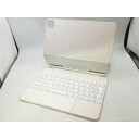 【中古】Apple Magic Keyboard 日本語(JIS) ホワイト iPad Air(第4/第5/第6世代)・Pro 11インチ(第1/第2/第3/第4世代)用 MJQJ3J/A【大阪堂島】保証期間1週間(2)