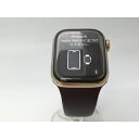 【中古】Apple Apple Watch Series7 41mm Cellular ゴールドステンレス/スポーツバンド ダークチェリー【大阪堂島】保証期間1...