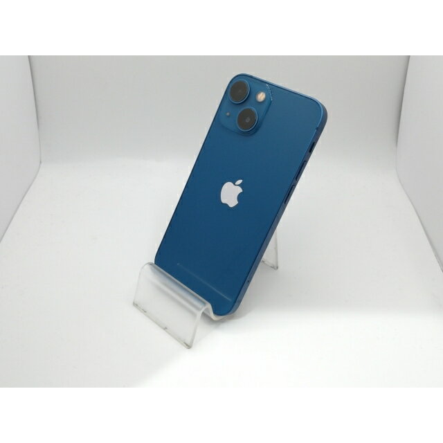 【中古】Apple iPhone 13 mini 128GB ブルー (国内版SIMロックフリー) MLJH3J/A【大阪堂島】保証期間1ヶ月【ランクB】