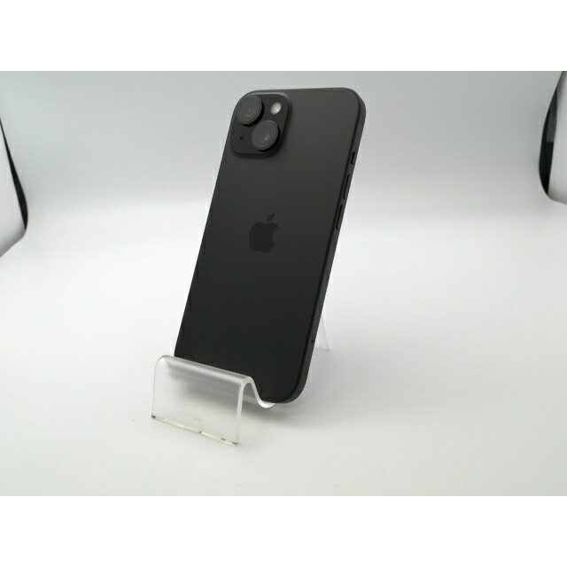 【中古】Apple 国内版 【SIMフリー】 iPhone 15 128GB ブラック MTMH3J/A【大阪堂島】保証期間1ヶ月【ランクA】
