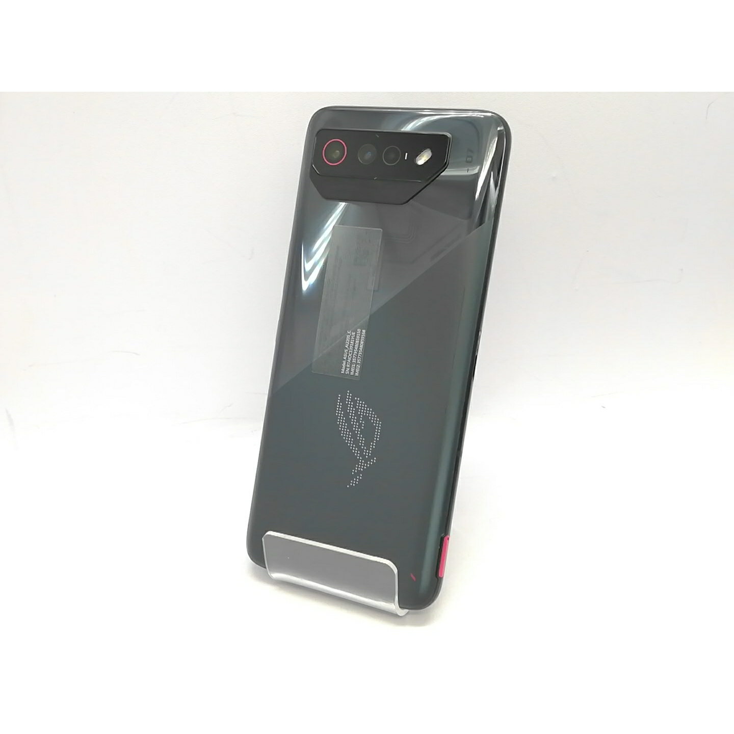 【中古】ASUS 国内版 【SIMフリー】 ROG Phone 7 ファントムブラック 12GB 256GB ROG7-BK12R256【立川フロム中武】保証期間1ヶ月【ランクB】