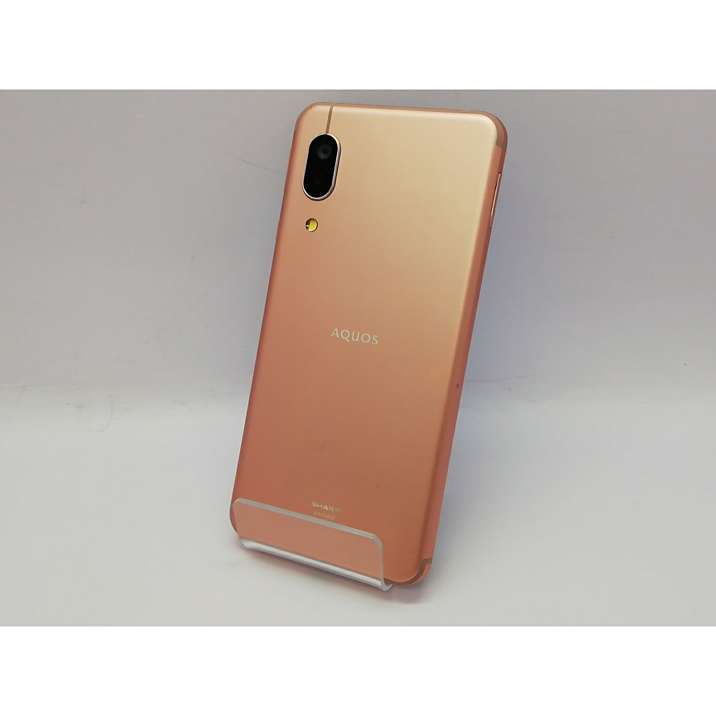 【中古】SHARP 楽天モバイル 【SIMフリー】 AQUOS sense3 lite ライトカッパー SH-RM12【立川フロム中武】保証期間1ヶ月【ランクC】