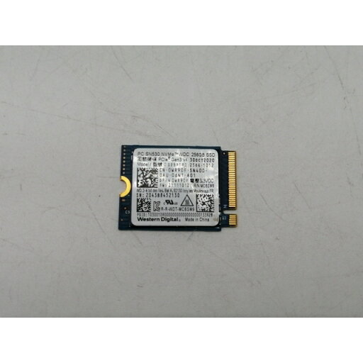 【中古】各社 256GB SSD (M.2 2230/PCIe3.0 NVMe)【立川フロム中武】保証期間1週間 【中古】各社 256GB SSD (M.2 2230/PCIe3.0 NVMe)【立川フロム中武】保証期間1週間