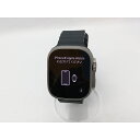 【中古】Apple Apple Watch Ultra 49mm Cellular チタニウムケース/ミッドナイトオーシャンバンド MQFK3J/A【立川フロム...