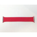 【中古】Apple Apple Watch 45/46mmケース用ブレイデッドソロループ サイズ9 (PRODUCT)RED ML6Y3FE/A【立川フロム中武...