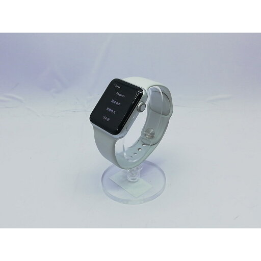 【中古】Apple Apple Watch Series3 42mm GPS シルバーアルミニウム/ホワイトスポーツバンド MTF22J/A【立川フロム中武】保証期間1ヶ月【ランクC】 【中古】Apple Apple Watch Series3 42mm GPS シルバーアルミニウム/ホワイトスポーツバンド MTF22J/A【立川フロム中武】保証期間1ヶ月【ランクC】