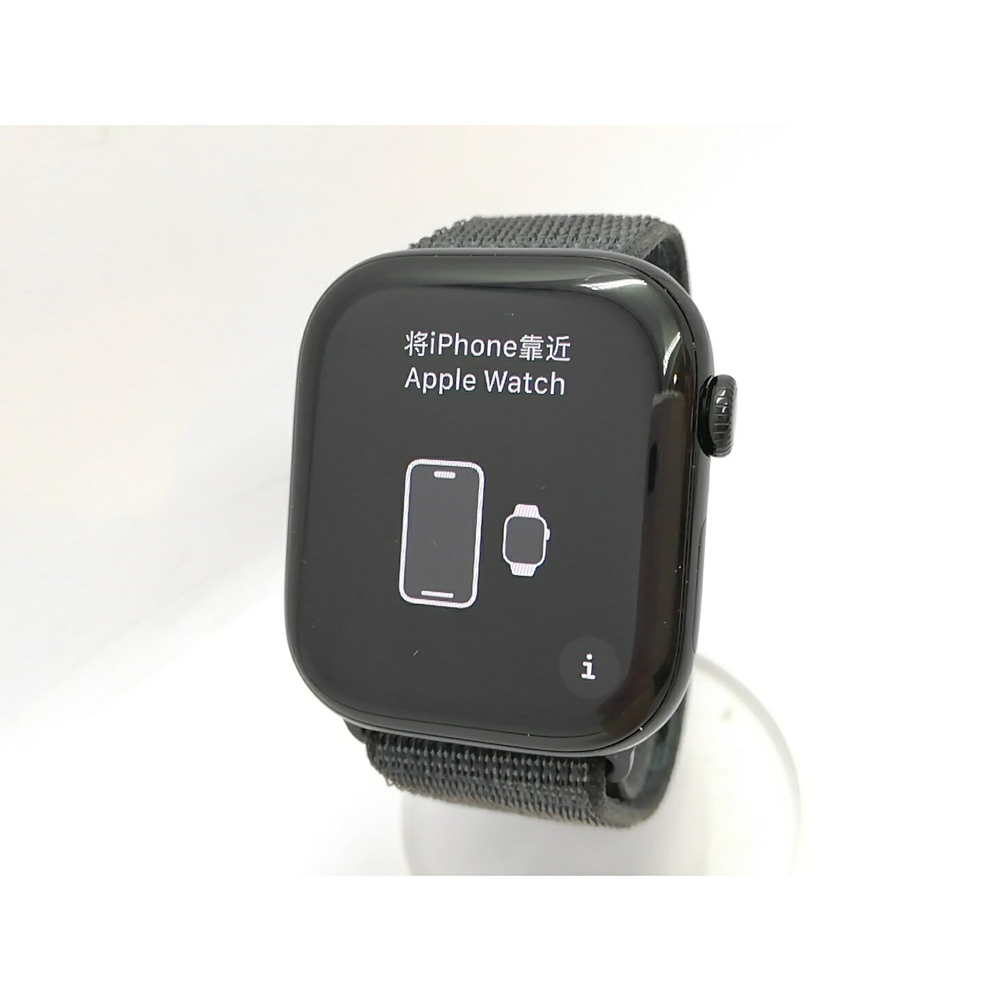 【中古】Apple Apple Watch Series10 46mm Cellular ジェットブラックアルミニウムケース/インクスポーツループ MWY53J/A【立川フロム中武】保証期間1ヶ月【ランクB】