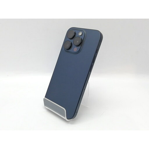 【中古】Apple 国内版 【SIMフリー】 iPhone 15 Pro 128GB ブルーチタニウム MTUA3J/A【立川フロム中武】保証期間1ヶ月【ランクA】 【中古】Apple 国内版 【SIMフリー】 iPhone 15 Pro 128GB ブルーチタニウム MTUA3J/A【立川フロム中武】保証期間1ヶ月【ランクA】