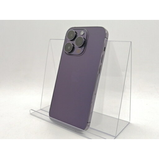 【中古】【赤ロム保証あり】Apple SoftBank 【SIMフリー】 iPhone 14 Pro 256GB ディープパープル MQ1E3J/A【立川フロム中武】保証期間1ヶ月【ランクB】 【中古】【赤ロム保証あり】Apple SoftBank 【SIMフリー】 iPhone 14 Pro 256GB ディープパープル MQ1E3J/A【立川フロム中武】保証期間1ヶ月【ランクB】