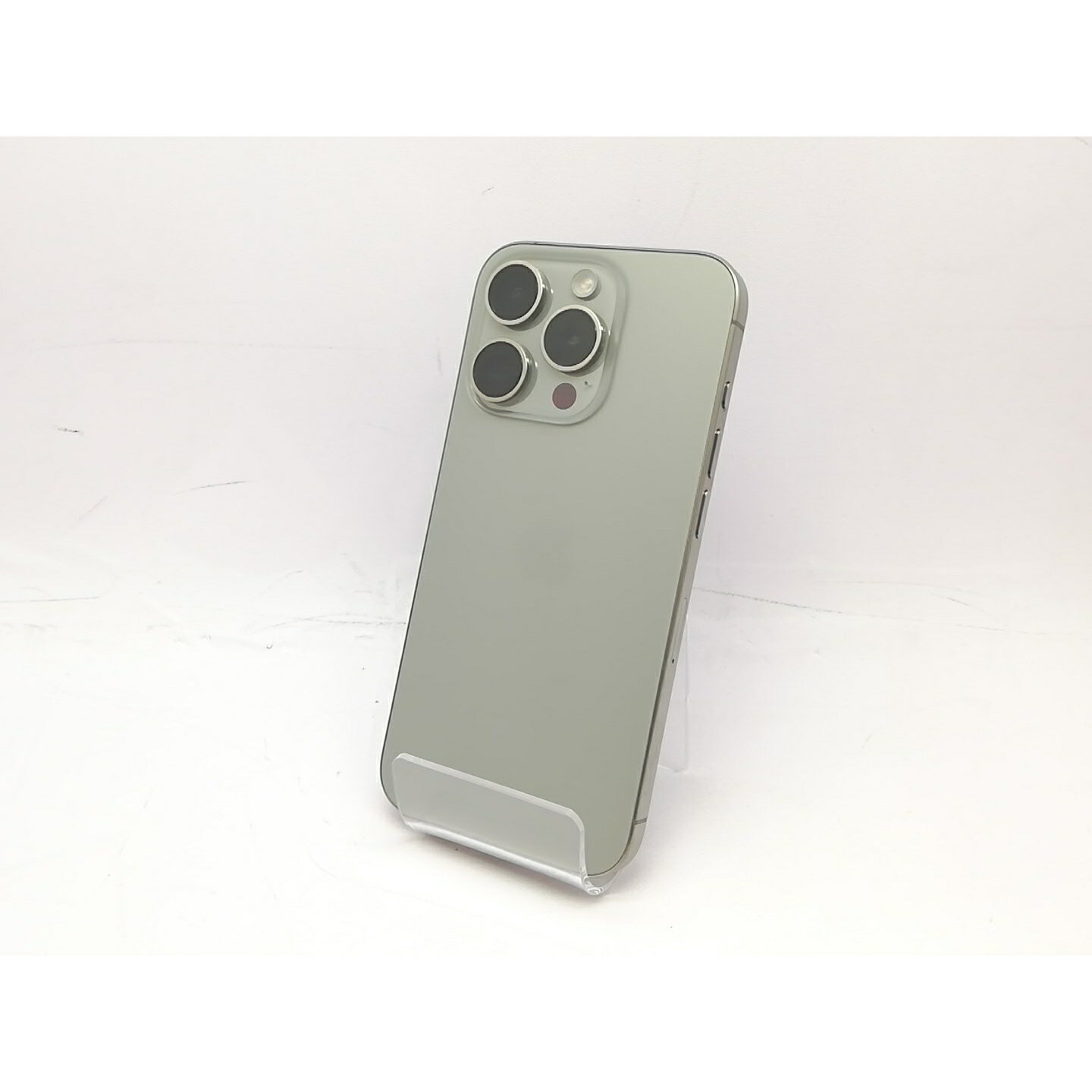 【中古】Apple 国内版 【SIMフリー】 iPhone 15 Pro 256GB ナチュラルチタニウム MTUF3J/A【立川フロム中武】保証期間1ヶ月【ランクA】