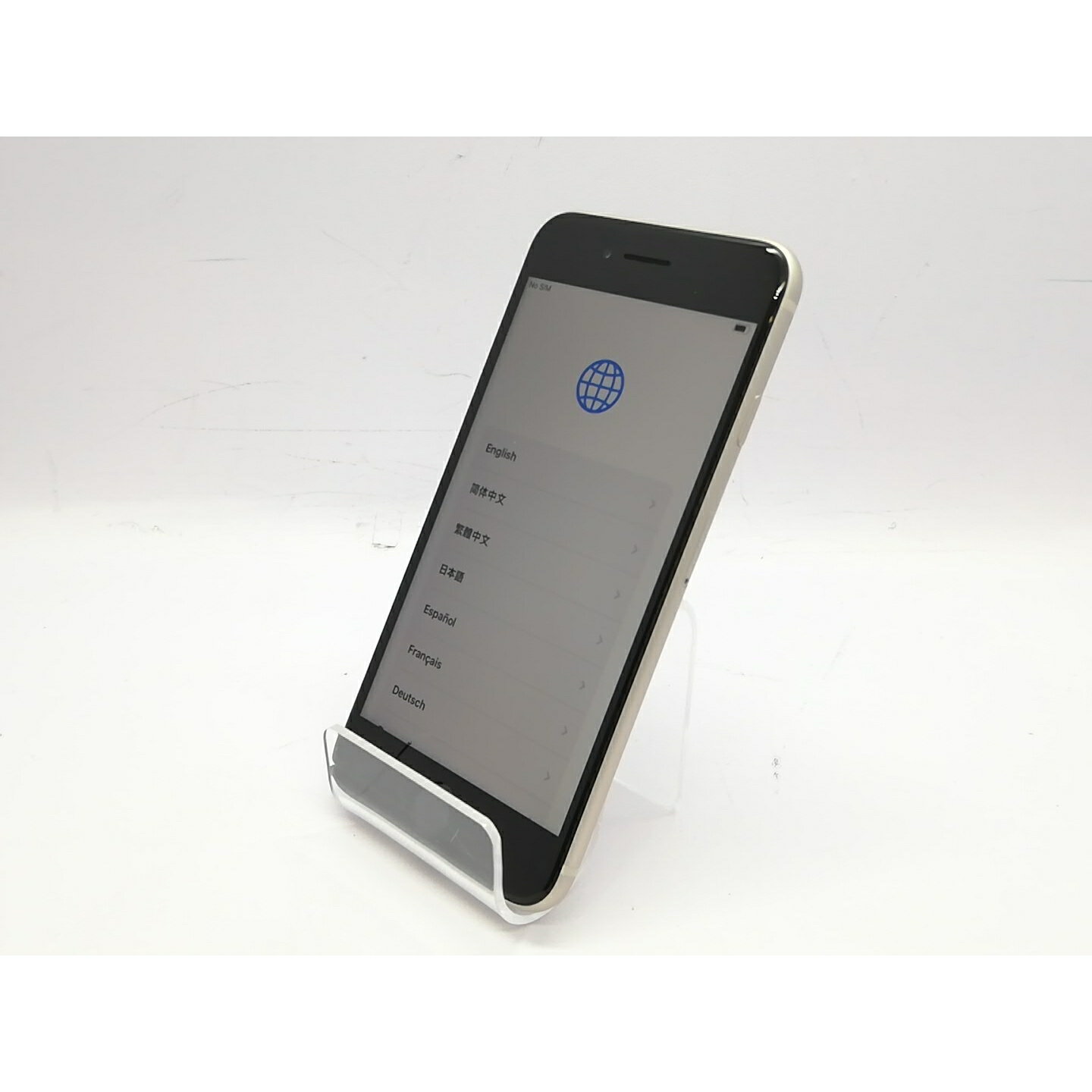 【中古】Apple au 【SIMフリー】 iPhone SE（第3世代） 128GB スターライト MMYG3J/A【立川フロム中武】保証期間1ヶ月【ランクB】