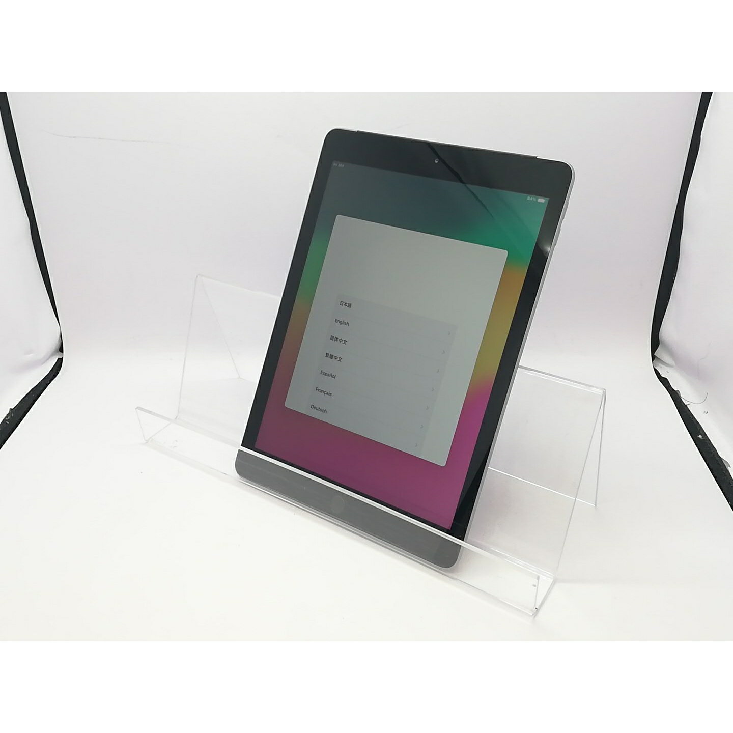 【中古】Apple au 【SIMロック解除済み】 iPad（第6世代/2018） 32GB スペースグレイ MR6N2J/A【立川フロム中武】保証期間1ヶ月【ランクA】